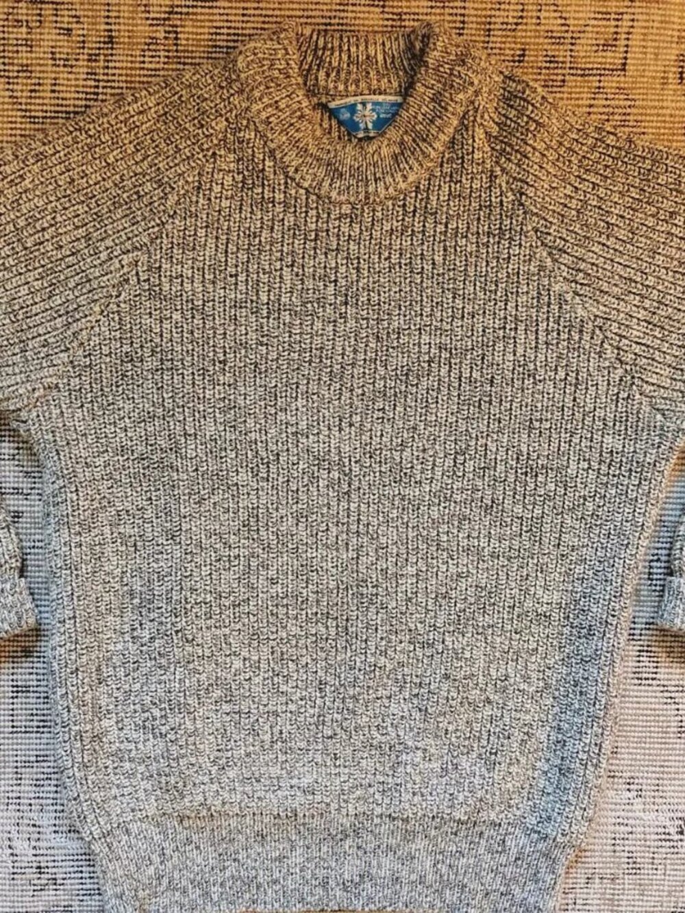 Vintage Norsewear 100% Wool Thick Cable-Knit Sweater Size